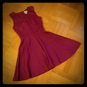 Love...ady sleeveless fit and flare dress